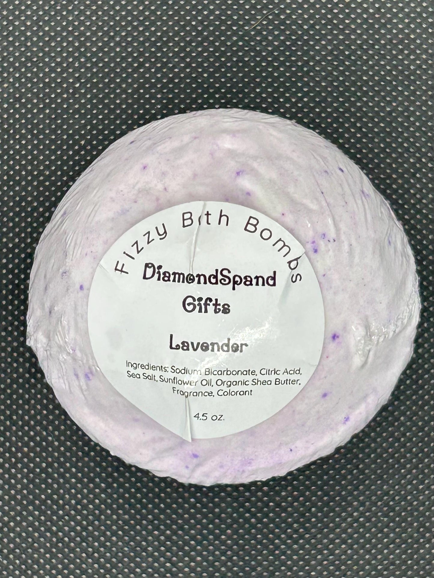 Lavender Scented Fizzy Bath Bomb