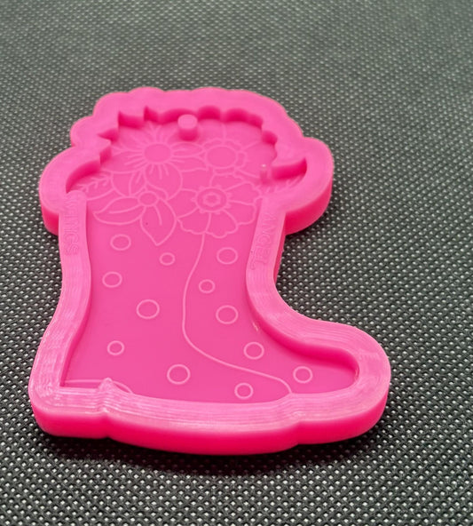 Silicon Boot Mold For Resin or soap
