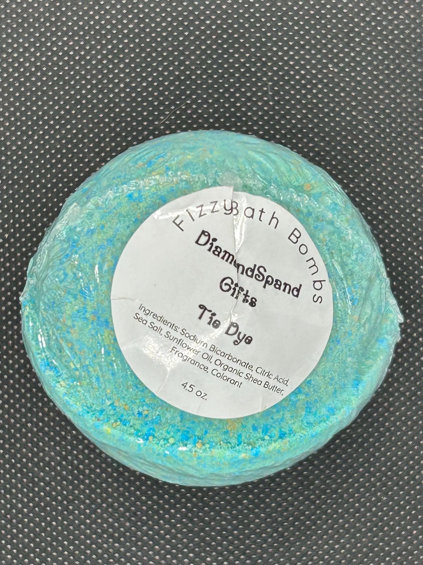 Tie Dye Scented Fizzy Bath Bomb