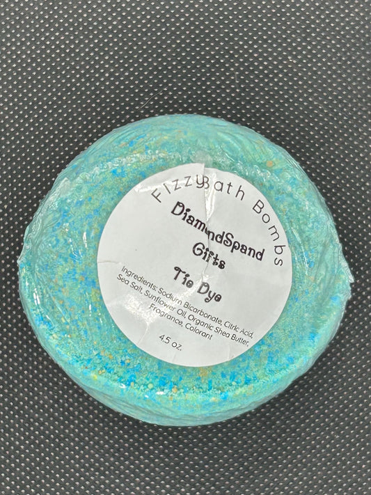 Tie Dye Scented Fizzy Bath Bomb