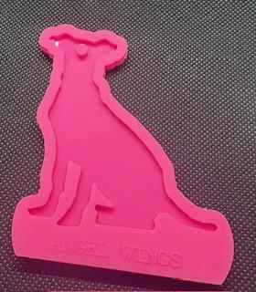 Sitting Dog Silicone Resin or Soap Mold