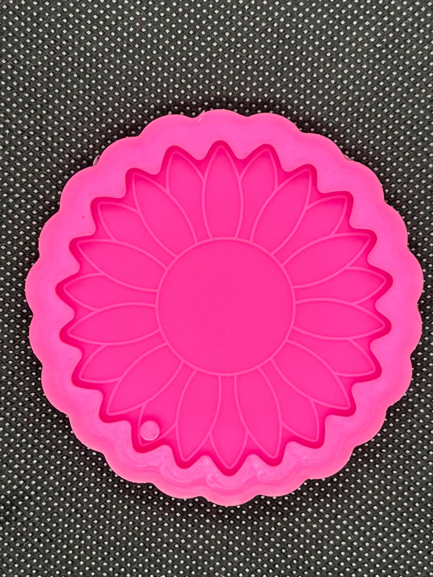 sun flower silicone resin or soap mold