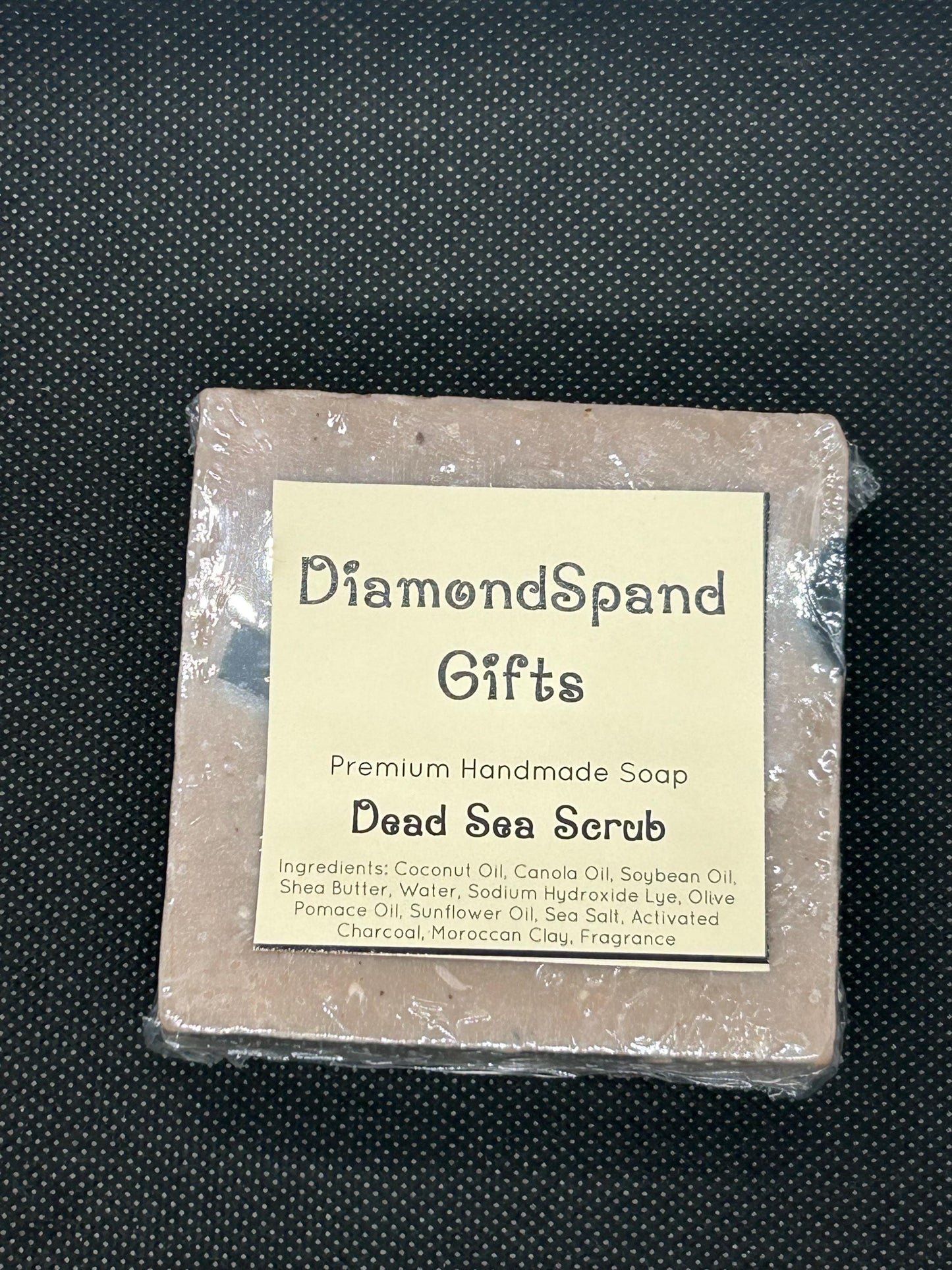 Dead Sea Scrub| Handmade Soap, Natural Soap, Vegan Soap, Homemade Soap