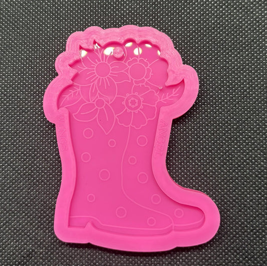 Silicon Boot Mold For Resin or soap