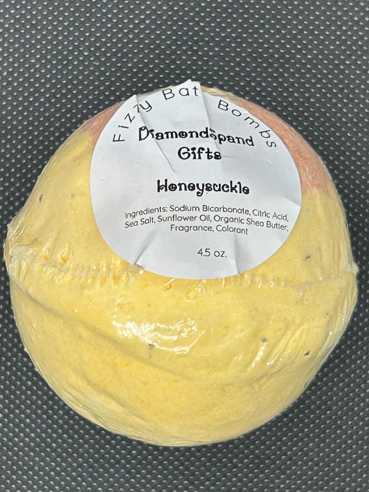 HoneySuckle Scented Fizzy Bath Bomb