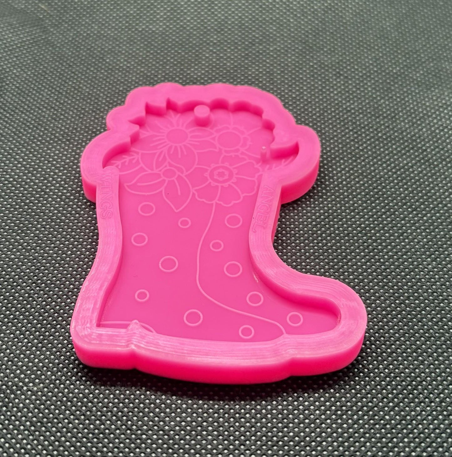 Silicon Boot Mold For Resin or soap