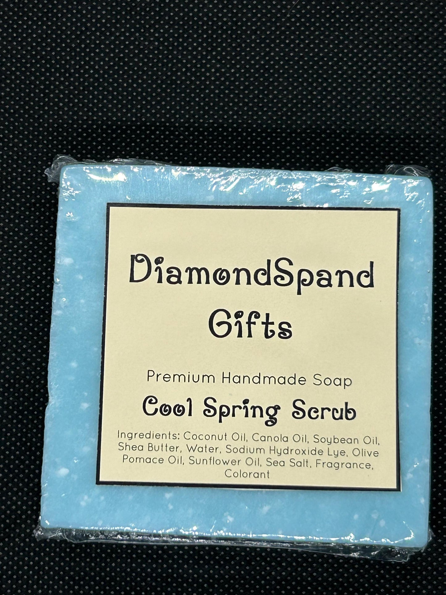 cool Spring Scrub| Handmade Soap, Natural Soap, Vegan Soap, Homemade Soap