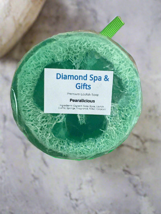 Pearalicious Premium Loofah Soap