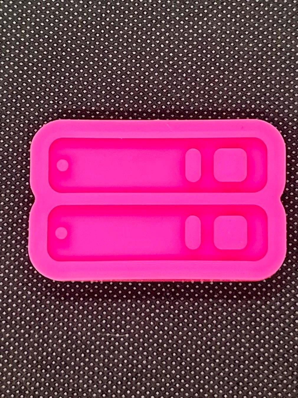 Recatngle earring silicone or resin mold