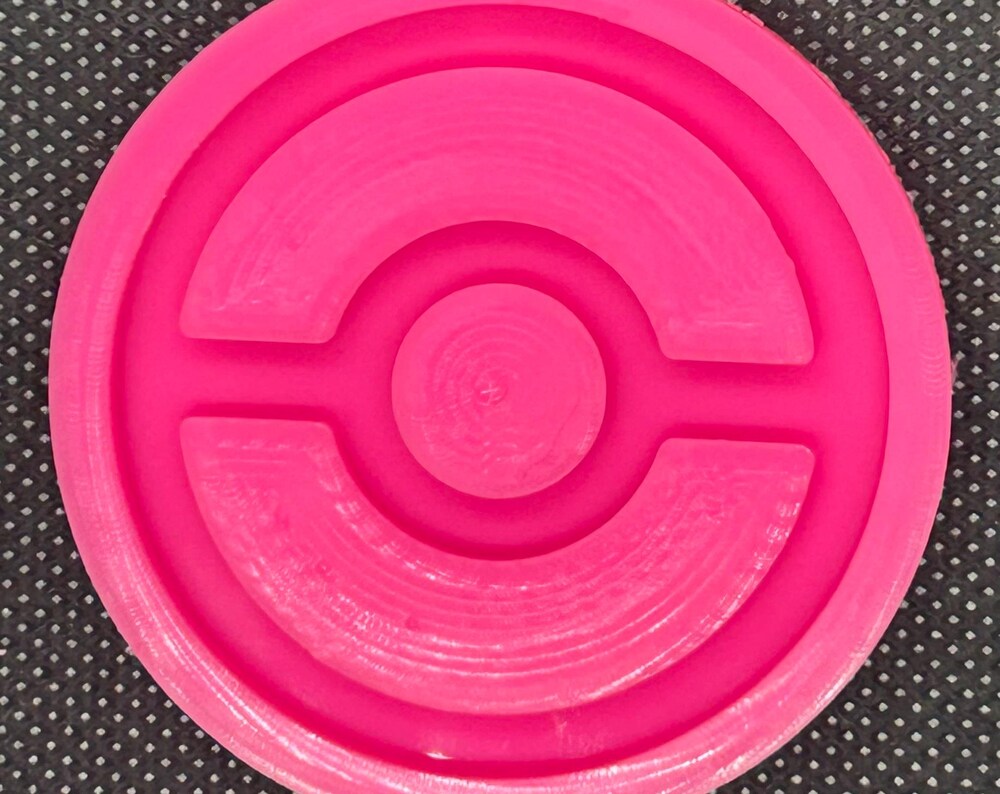 Pokémon ball silicone resin or soap mold