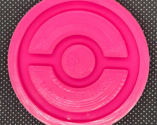 Pokémon ball silicone resin or soap mold